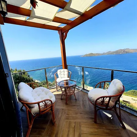 Вилла Duplex With Spectacular Sea View In Yalikavak Бодрум