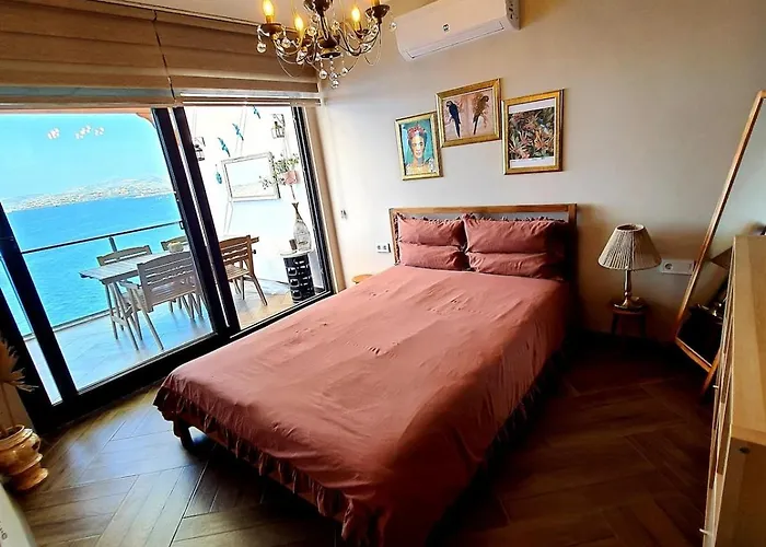 ヴィラ Duplex With Spectacular Sea View In Yalikavak *