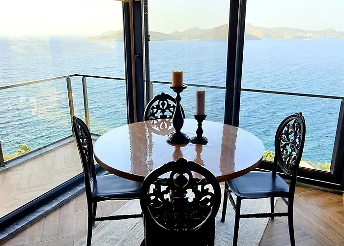 Duplex With Spectacular Sea View In Yalikavak ヴィラ